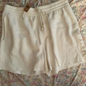 PINK Victoria's Secret Cream Athletic Shorts